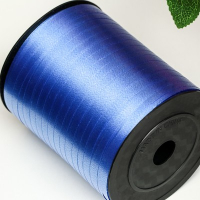 Panglica decorativa pentru baloane si cadouri albastra 500 m0.5 cm