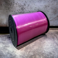 Panglica decorativa pentru baloane si cadouri roz 500 m0.5 cm