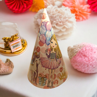 Coifuri 16 x 11 cm Printesa si unicorn 10 bucati in set (2 lei coiful)