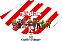 Coifuri 16 x 11 cm Roblox 10 bucati in set (2 lei coiful)