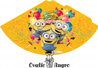 Coifuri 16 x 11 cm Minioni 10 bucati in set (2 lei coiful)