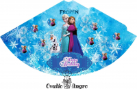 Coifuri 16 x 11 cm Frozen 10 bucati in set (2 lei coiful)