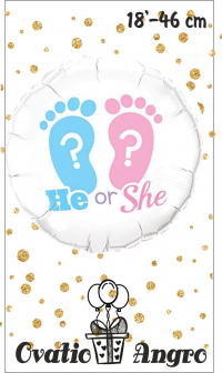 Balon folie rotund El sau Ea 18''/46 cm