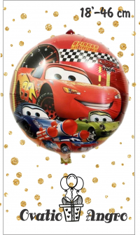 Balon folie rotund McQueen-1 18''/46 cm