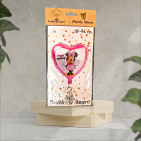 Balon folie inima Minnie Mouse 18''/46 cm