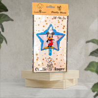 Balon folie stea Mickey Mouse 18''/46 cm