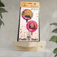 Balon folie rotund Barbie-1 18''/46 cm