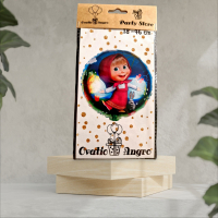 Balon folie rotund Masa si Ursul 18''/46 cm