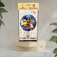 Фольгированный шар круг Трансформер-1 18''/46 см Flexmetal