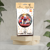 Фольгированный шар круг Трансформер-3 18''/46 см Flexmetal