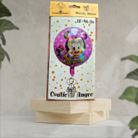Balon folie rotund Minnie Mouse 18''/46 cm