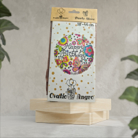 Balon folie rotund fluturi 18''/46 cm