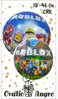 Balon folie rotund Roblox 18''/46 cm