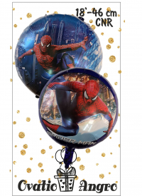 Balon folie rotund Spider-Man -1 18''/46 cm