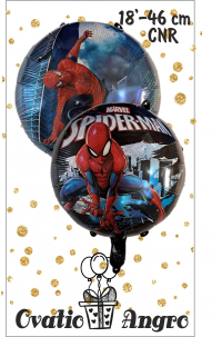 Balon folie rotund Spider-Man -3 18''/46 cm