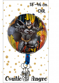 Balon folie rotund Batman 18''/46 cm