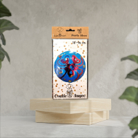 Balon folie rotund Huggy Wuggy albastru18''/46 cm