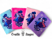 Carnetel pufos FROZEN roz